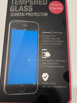 Tempered Glass Screen Protectorate For iPhone 6plus / 6Splus