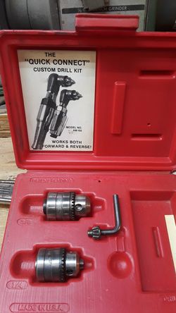 Quick connect custom drill kit professional model number am150