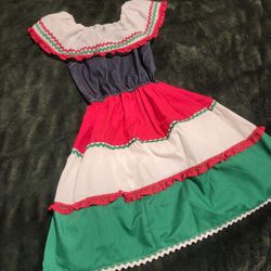 Mexican Dress 6/7 Years 