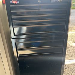 Craftsman Tool Chest + Rolling Cabinet Combo (Ball-Bearing Drawers)