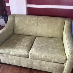 Green Foldout Couch 