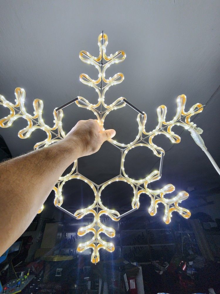 Huge 26in. Super Bright Led Snowflakes