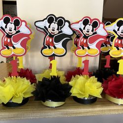 Mickey Centerpieces 