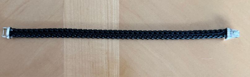 David Yurman woven box chain bracelet