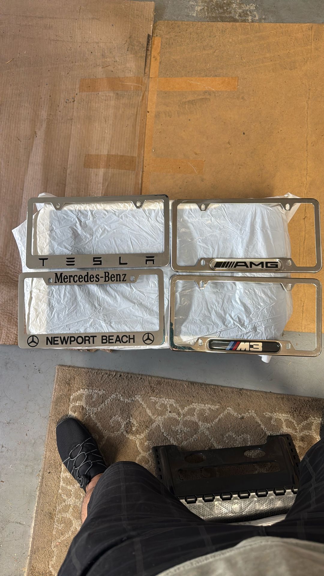 License Plates, Frame, Mercedes Tesla, Amg Bmw