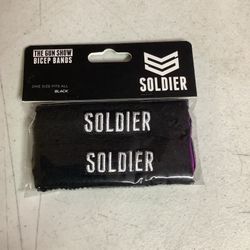 Soldier Bicep Sweat Band (black)