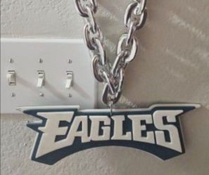 Philadelphia Eagles necklace chain