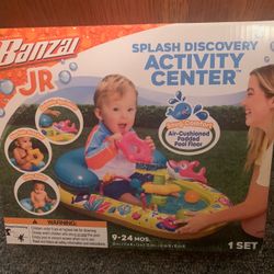 Banzai Jr. Splash Discovery Activity Center Water Play Set - 9-24 Months
