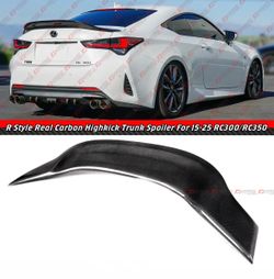 15-25 Lexus RC300 RC350 Carbon Fiber Highkick Trunk Spoiler