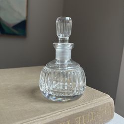 Small Glass Perfume Decanter ( H4.5” ) firm on price 