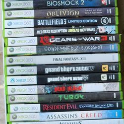 XBOX 360 Game Collection