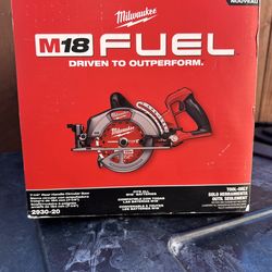 Milwaukee M18 FUEL 18V Lithium-lon Cordless 7-1/4 in. Rear Handle Circular Saw (Tool-Only) $275 firm