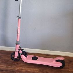 Pink Electric scooter kids