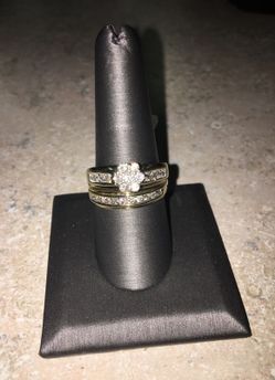 10K Diamond wedding Set 1 CRT