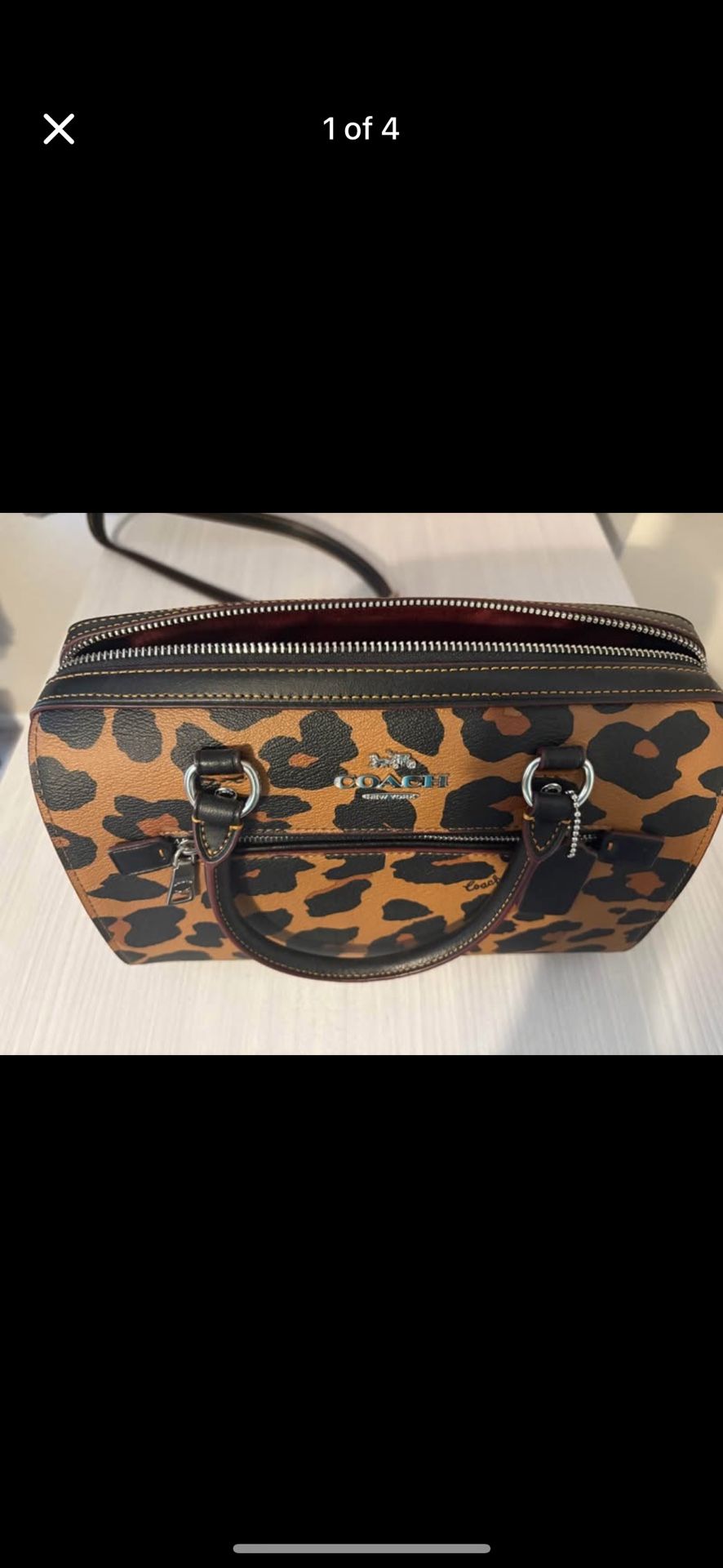 New Coach Purse! Leopard Print