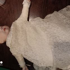 porcelian vintage doll.signed 1981Centerich NY