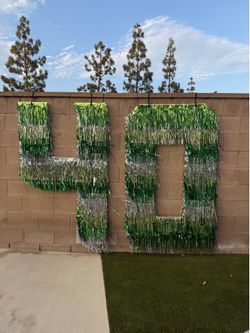 40th birthday sign