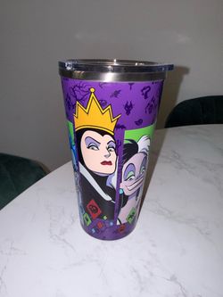 Disney Magic Key Villains Stainless Steel Travel Tumbler