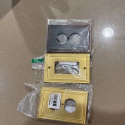 Metal Wall Plate Outlet Covers