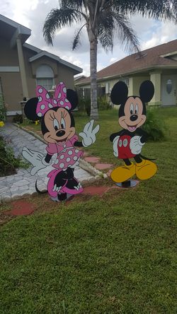Mickey and minnie