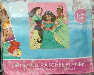 Twin/Full Raschel Blankets