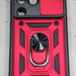 Samsung Galaxy S24 Ultra Red Hybrid Case