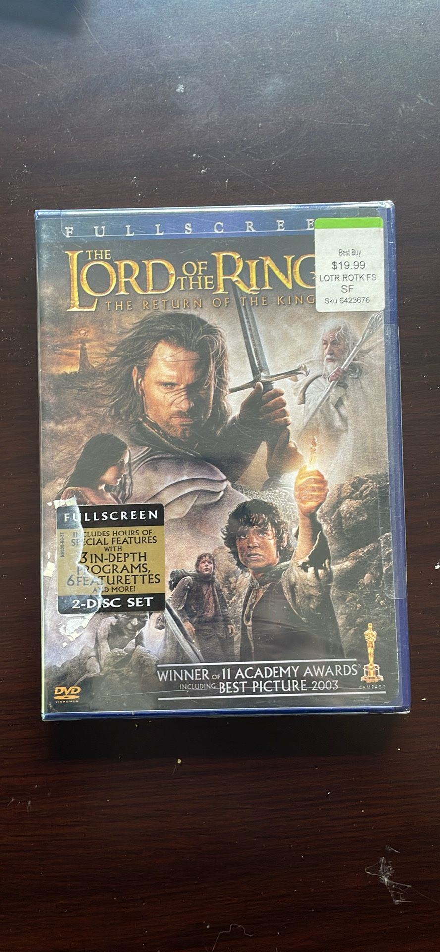 The Lord Of The Rings DVD Brand New