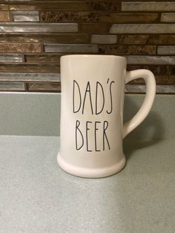 BRAND NEW RAE DUNN LARGE DAD’S BEER MUG