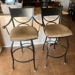 Bar Stool Swiveling Chairs 