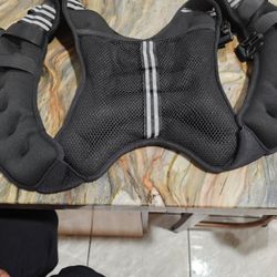 Naturelux  Weighted Vest Black 15 Lbs