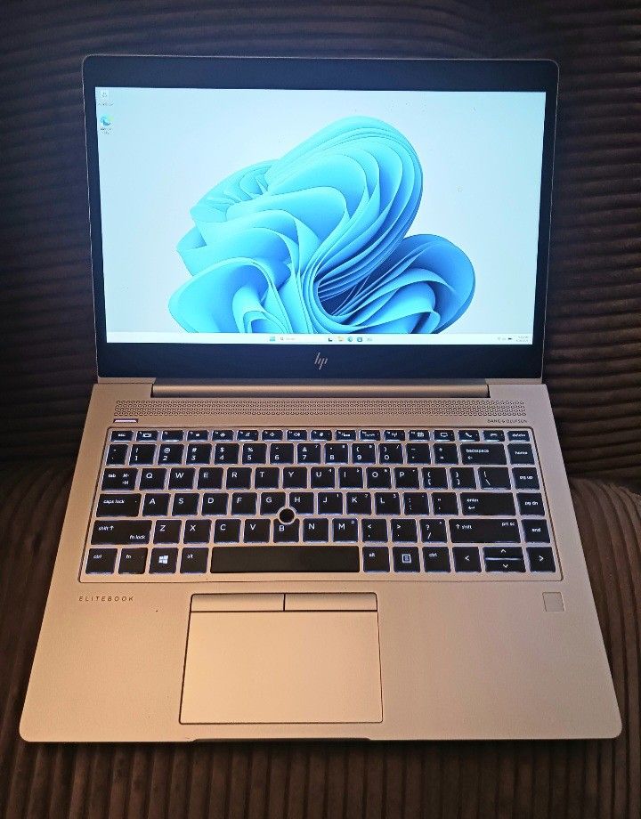 Slim Metal Touchscreen HP EliteBook Laptop AMD Ryzen Pro CPU 16GB RAM 512GB NVMe SSD Webcam 1080P LCD ATI Radeon Vega 8 Graphics Windows 11 Pro OS