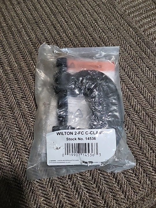 Wilton 14536 2-FC InchO Inch Series Bridge C-Clamp Full Closing Spindle