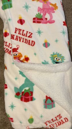 Feliz Navidad Elmo Blanket