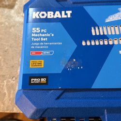 Kobalt 3/8 55 Pc Mechanic Tool Set 