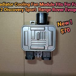 Radiator Cooling Fan Module Fits For For LR2 Discovery Sport  Range Rover Evoque