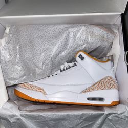 Jordan 3 Orange Citrus size 12W/10.5 Mens