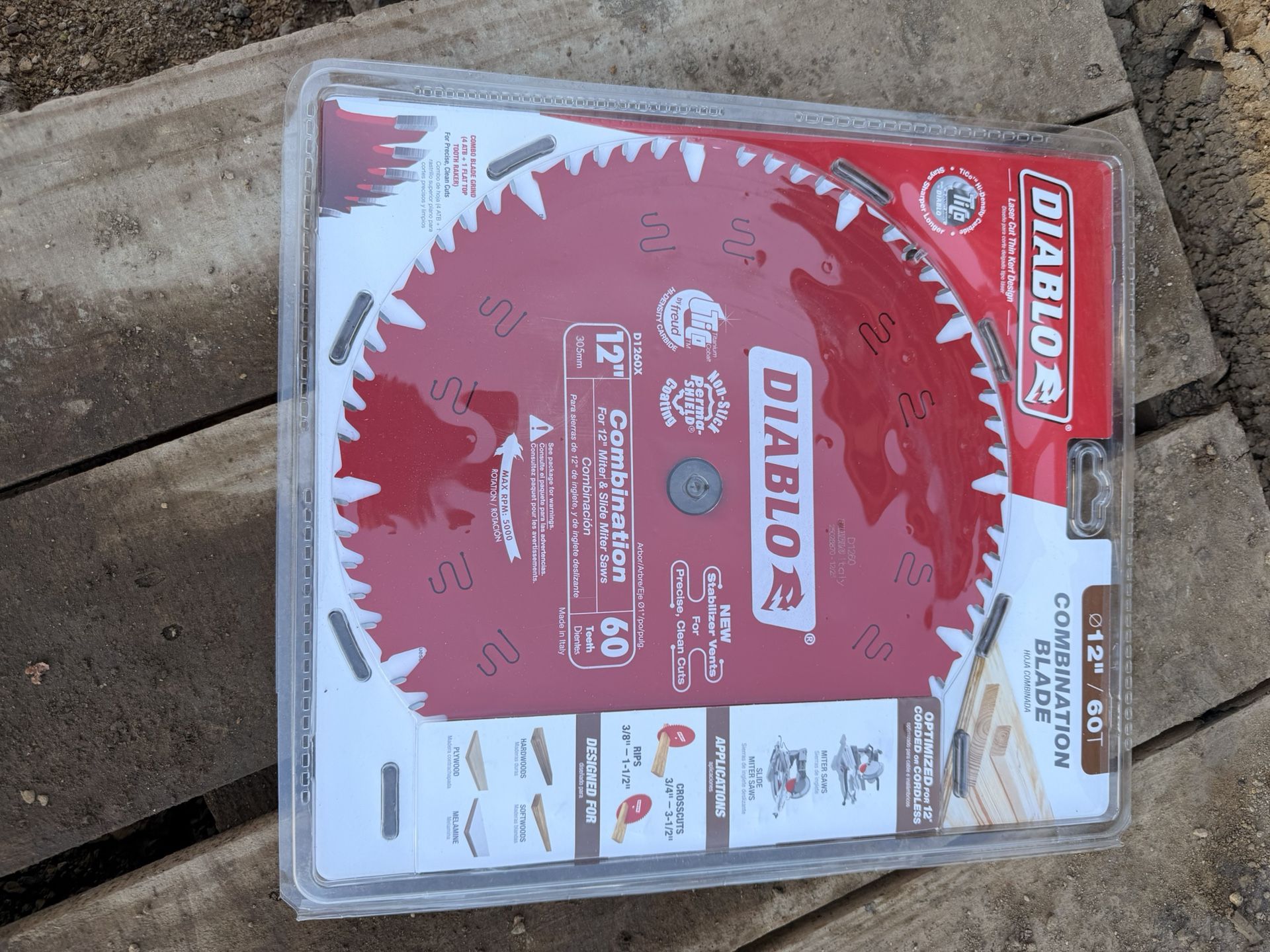 12 Inch Combination Chip Saw Blade