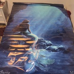 90in, Leathery, My Little Mermaid Movie Poster