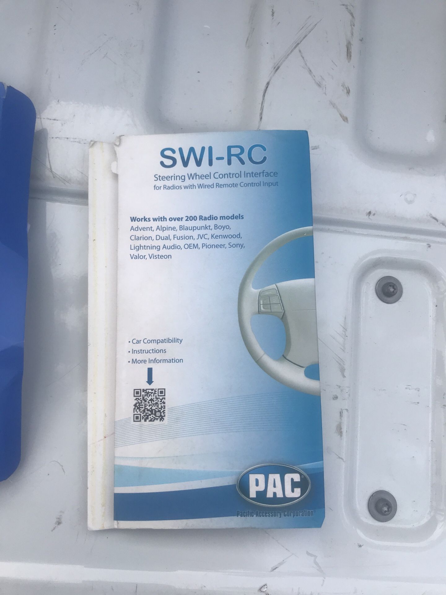 PAC SWI-RC steering wheel control interface