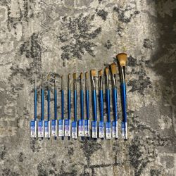 Winsor & Newton Cotman Watercolor Paint Brush Bundle #3 (14)