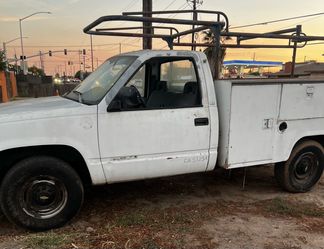 Chevy Utility Work Truck with Rack