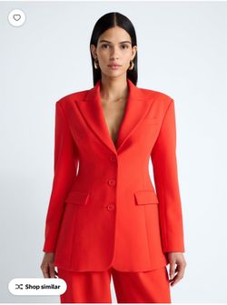 Devil Wears Prada Scoop Collection Women's and Women's Plus Single Breasted Blazer, size M