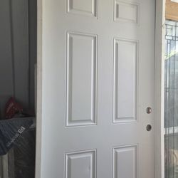 Puerta de 6 paneles interior nuevos en buen precio