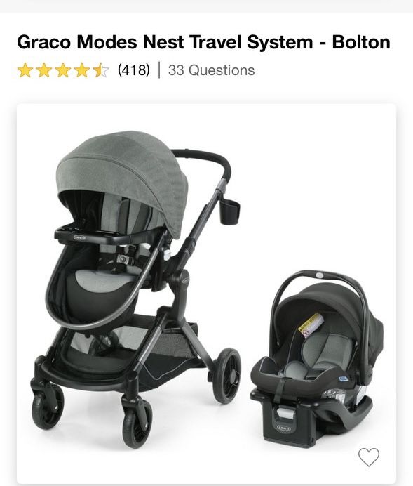 Greco Stroller And Infant Car seat 