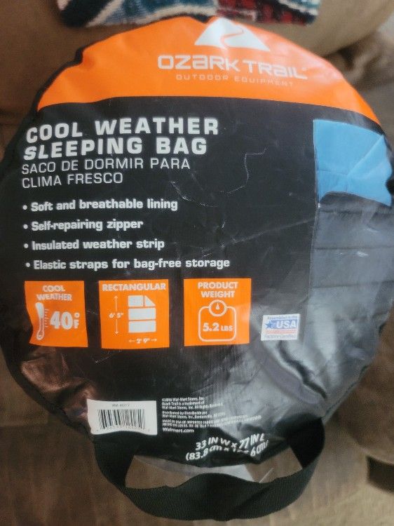 Ozark Trail Cool Weather 40 Degree Synthetic Sleeping Bag
Track
