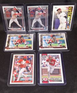 ELLY DE LA CRUZ LOT 2 ROOKIE CARDS LIKE NEW