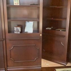 Secret Bookcase French Doors 