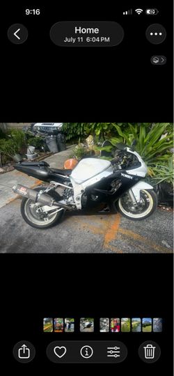 2001 to 2003 GSXR fairings both lowers to detail and the upper 225