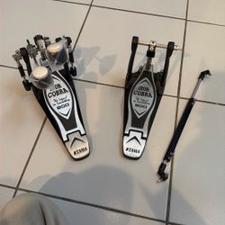 Double Bass Pedals -  Iron Cobra  600   (Brand new, Never Used) 