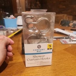 Comfort Bay Shower Curtain Hooks